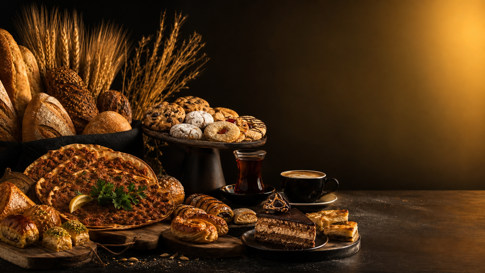 Bereket Bakkerij ürün vitrini